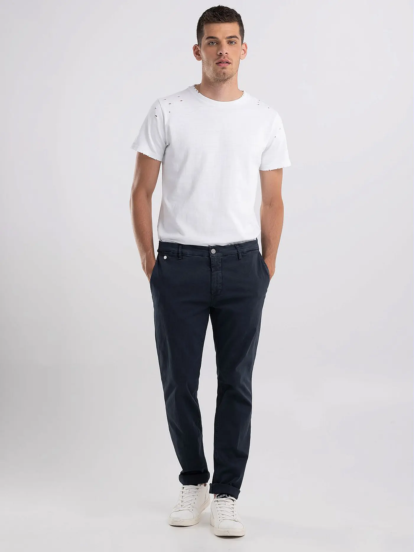 REPLAY | Chino Regular Fit " Benni " Hyperflexx | 